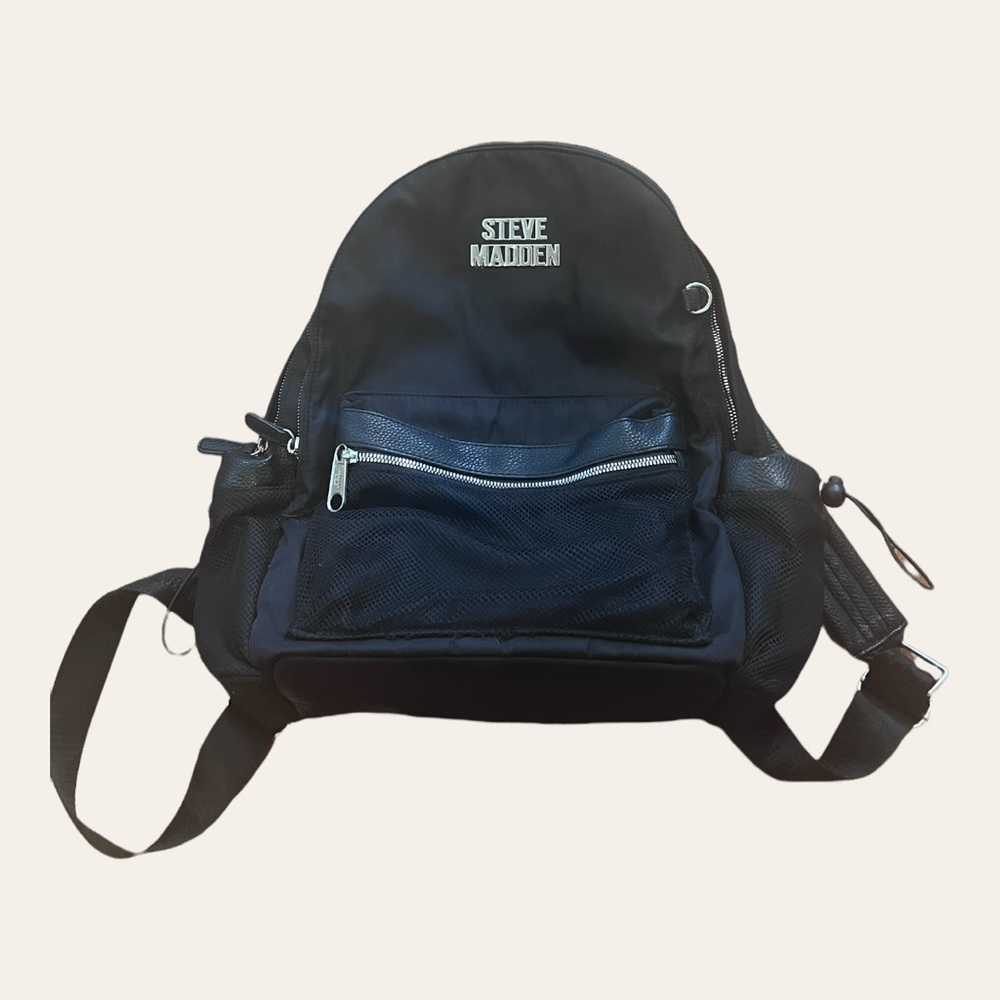 black steve madden backpack